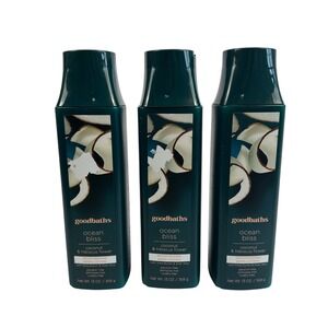 Good Baths Ocean Bliss Coconut Hibiscus Flower Body Lotion 3 Pack 13 Oz